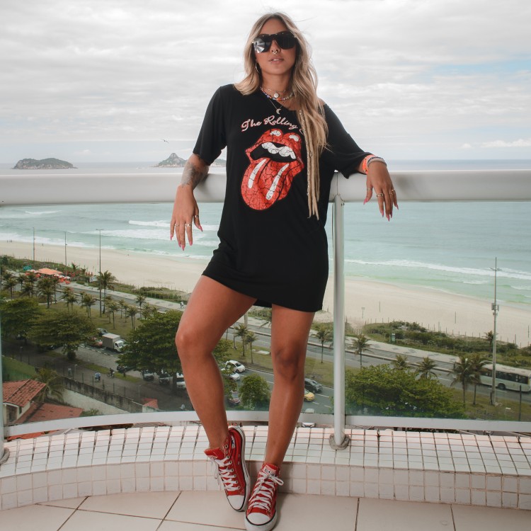 T-dress V Comfort Stones RACH