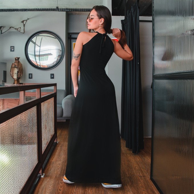 Vestido Longo Sacerdote Rosa W