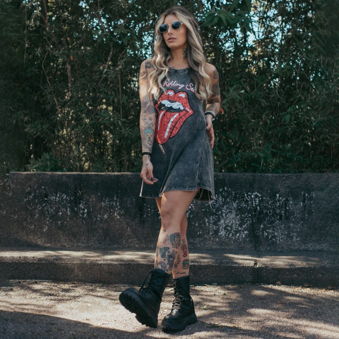 T-dress RGT Marmorizado Stones Rach