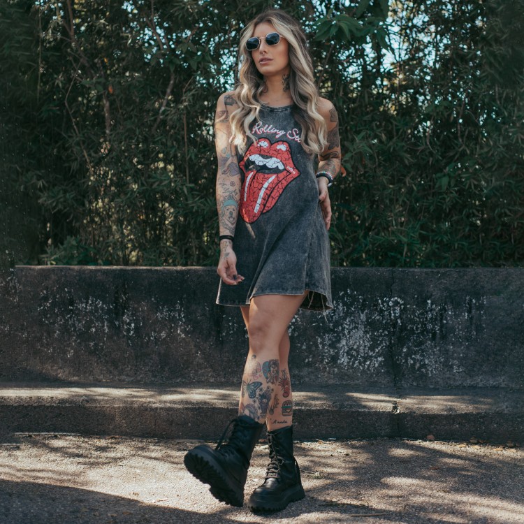 T-dress RGT Marmorizado Stones Rach