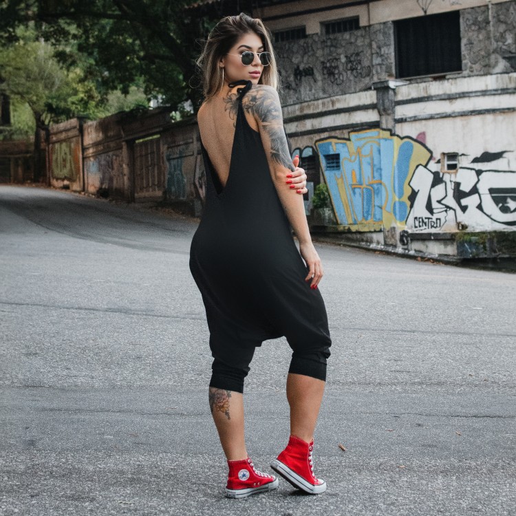 Macacão Saruel Caveira Vibes