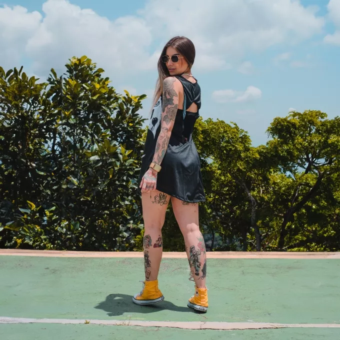 T-Dress RGT Caveira Old School