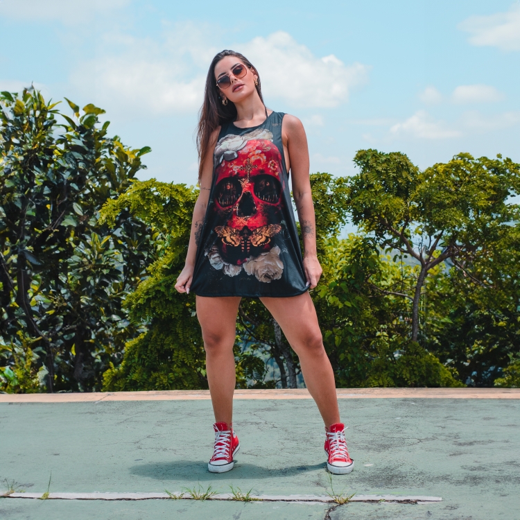 T-Dress RGT Skull Bee