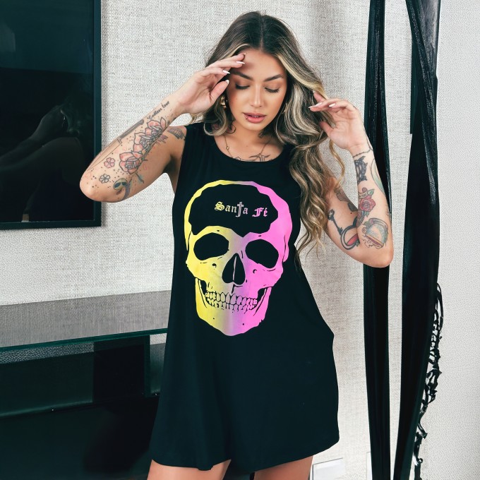 T-dress RGT Caveira Colors