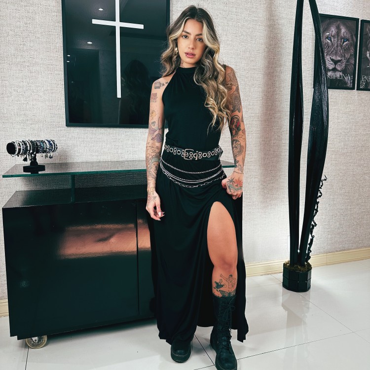 Vestido Sacerdote All Black