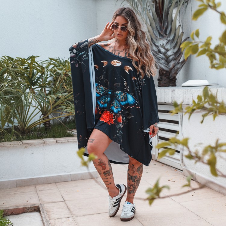 Kaftan Lua Borboleta