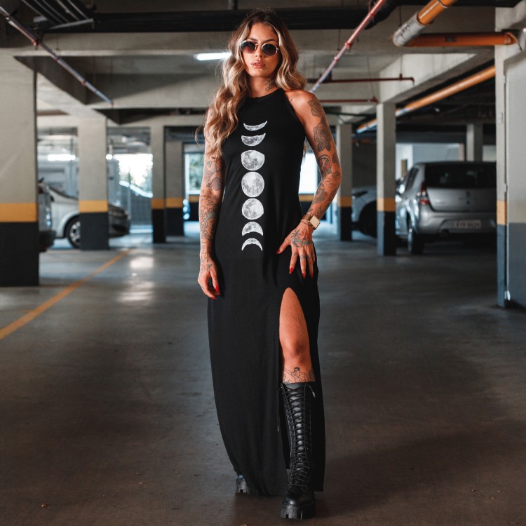 Vestido Longo Sacerdote Lua