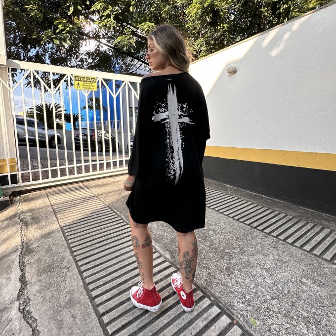Vestido Kaftan Cruz Costas