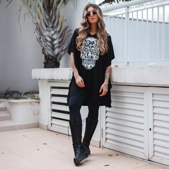 Kaftan V Caveira Mexicana