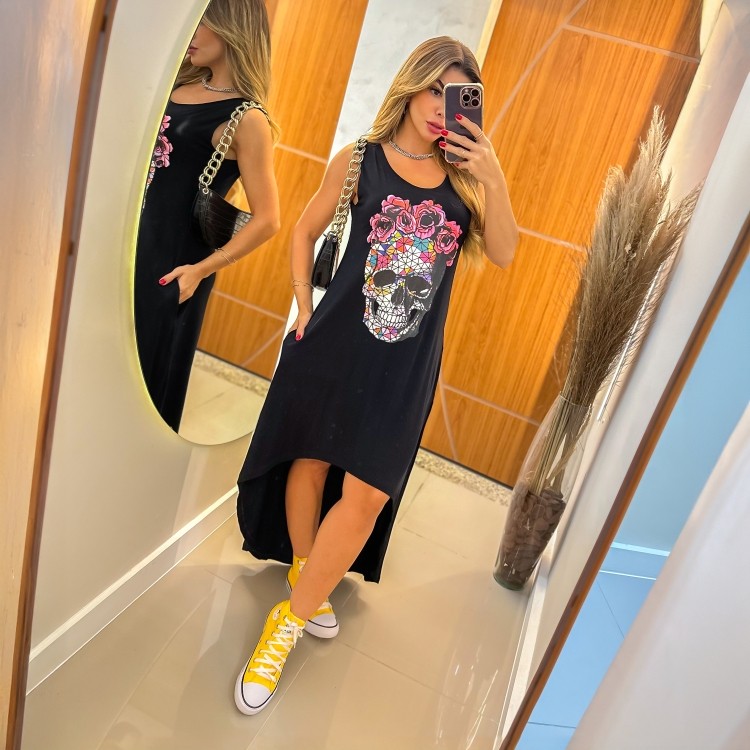 Vestido Mullet RGT Frida Caveira
