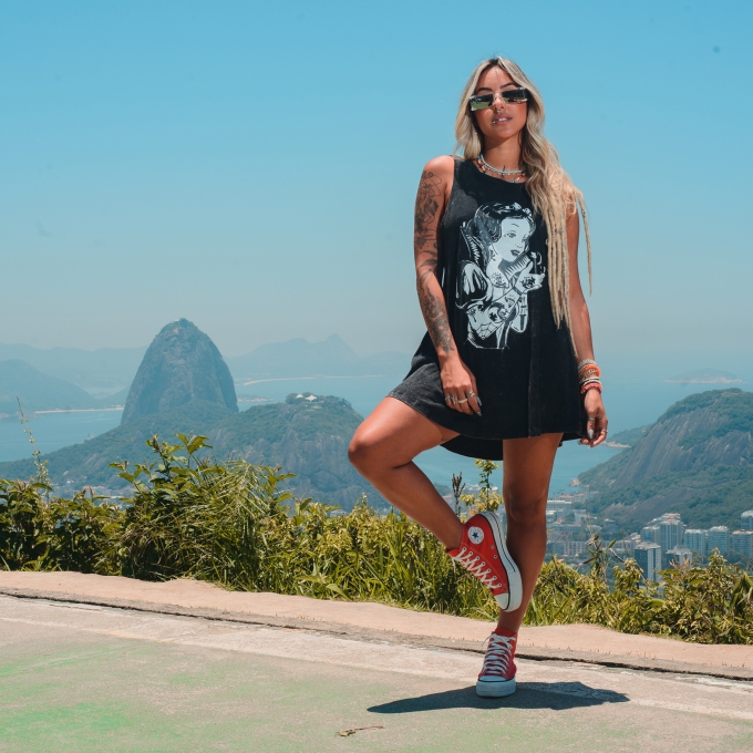 T-dress RGT Marmorizado B.D.N Tattoo