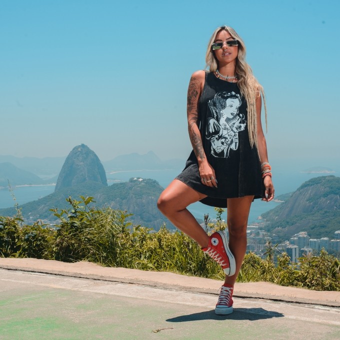 T-dress RGT Marmorizado B.D.N Tattoo