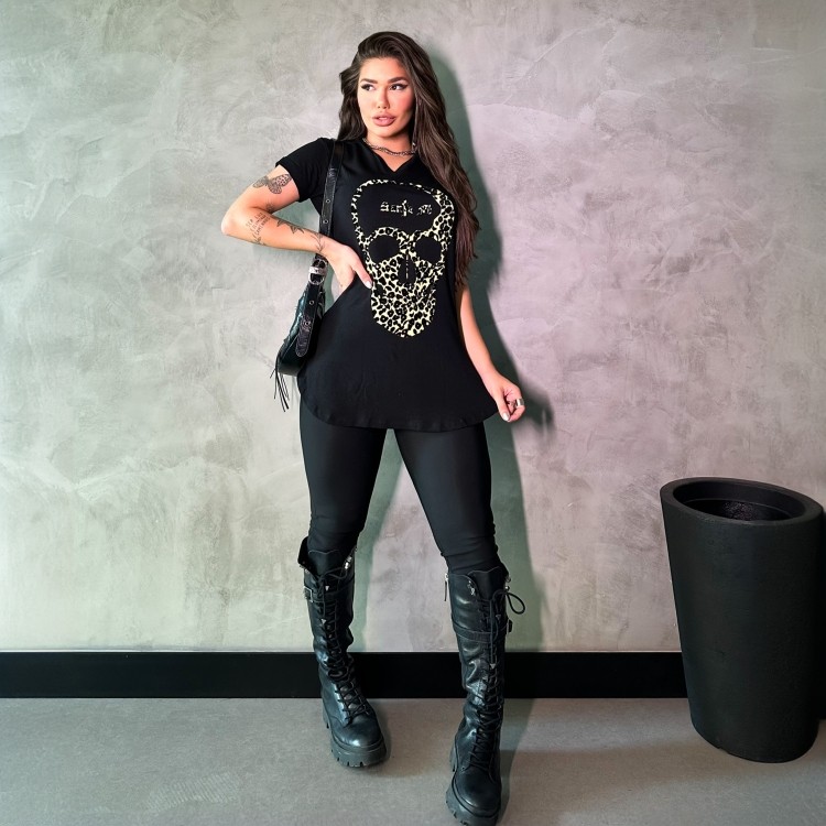 T-dress V Caveira Onça